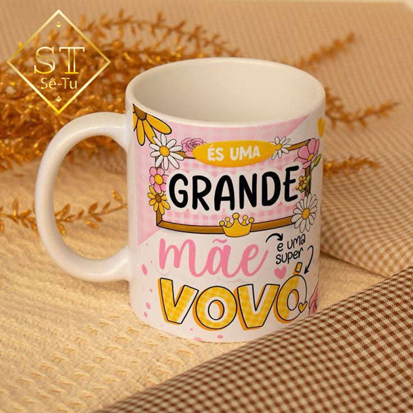 Eres una gran mamá/superabuela Taza 1